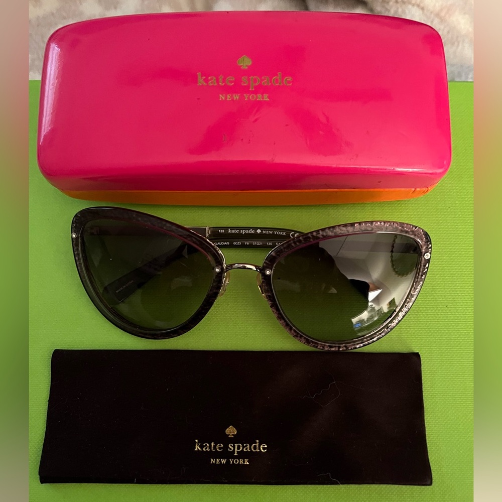 Kate Spade Klaudia cat eye sunglasses
